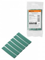 TDM термоусадка трубка ТТкНГ (3:1) 12,7/4,3 зеленая 10см (6шт/уп, цена за уп) SQ0548-2608