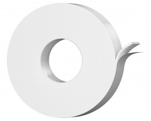 КОНТАКТ лента монтажная клеящая 19/1, двусторонняя, белая, 5м, арт.25937