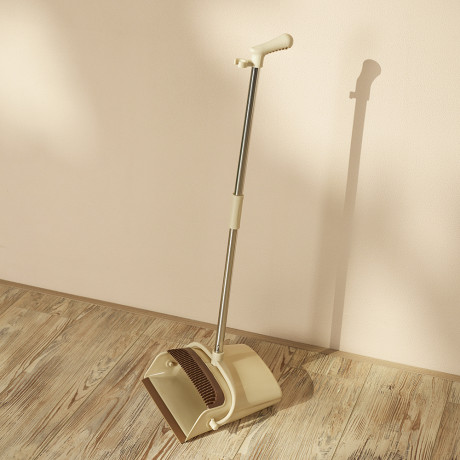 VETTA Набор щетка+совок, пластик, железо, ПВХ, 2 ручки, 92x24см/85x26,5см