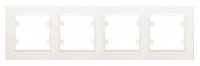 Makel Karea рамка СУ 4 мест. крем. (горизонт.) 56010704
