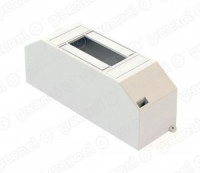 GREENEL бокс (корпус) пластик. КМПн-2 мод. без крышки, навесной, опломбировка, белый GE44101-01