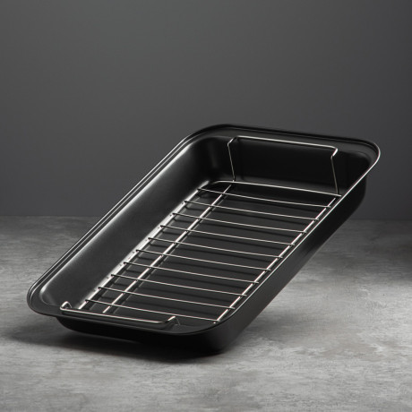 VETTA Противень глубокий с решеткой "Ростер" 37x25x5см SL-2055