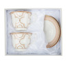 Набор чайный 4 пр., 225мл, MILLIMI, Ноэми, фарфор