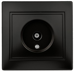 ЭРА Intro Plano роз. TV одиночная,  СУ, антрацит 1-301-05, 5711