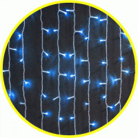 Гирлянда-занавес 357LED син., 2*1,5м/20нит. проз. IP20 NGF-C01-357B-8-2x1.5m-230 Navigator 61866