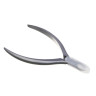 ЮНИLOOK Кусачки для кутикулы "ULTRA" 11 см, длина лезвий - 9 мм сталь