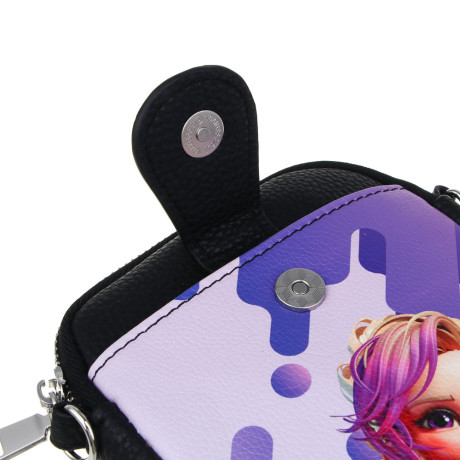 BY Русские Супергерои Василиса Сумка подростковая на длинном ремне, ПУ, 18х12х2,5см, МП-19