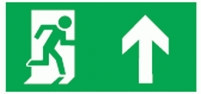 Navigator наклейка к эвакуационному выходу прямо NL-100x200W-E38 (на стену), 14418