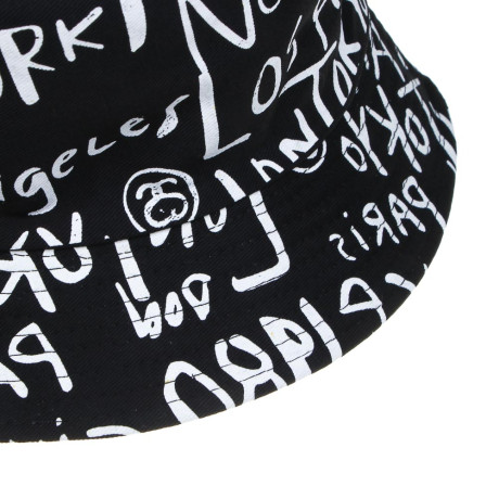 GALANTE Панама взрослая, р.58, 100% хлопок, черный, ВЛ25-08