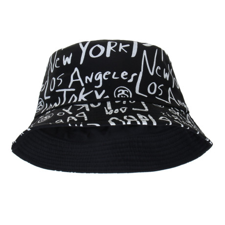 GALANTE Панама взрослая, р.58, 100% хлопок, черный, ВЛ25-08