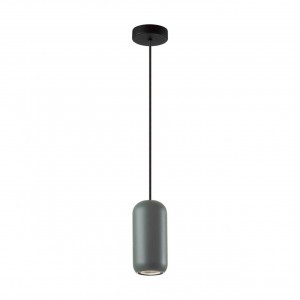 ODEON LIGHT 5060/1E PENDANT ODL24 313 темн.зелен./чер./мет Подвес GU10 LED 4W COCOON 84
