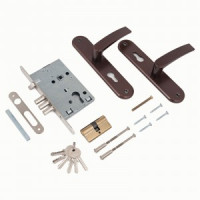 Рязань ЗВ 4-31/55 РФ.55-002 медь 78928 Замок врезной с/руч (12)