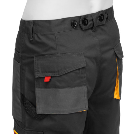 Брюки профессиональные рабочие, 65% полиэстер 35% хлопок, XXL Denzel