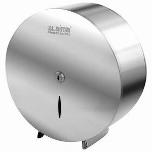 Диспенсер д/туалетной бумаги LAIMA PROFESSIONAL INOX, (Система T2), нержавеющая сталь, зеркальный, 6