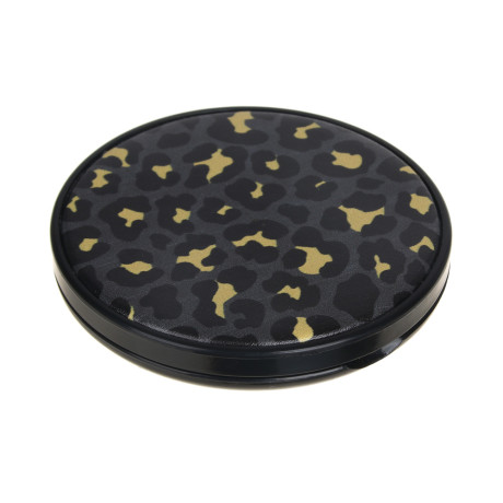 ВСЁГАЗИН Зеркало карманное, стекло, пластик, d7см, 2 дизайна, ВГ22-65