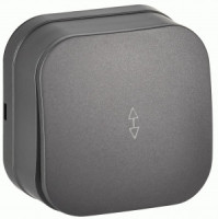 IEK GLORY выкл. ОУ 1 кл. 10А (проходной) ВСп10-1-0-ХСм сталь мат. EVH12-K46M-10