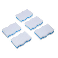 VETTA Набор губок меламиновых 5 шт, трехслойные, меламин, поролон, 10х6х2,5 см