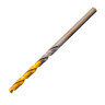 Набор сверл по металлу, 1-10 мм, Р6М5К8-TiN, Golden Tip, 19 шт Denzel