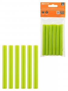 TDM Алмаз клеевые стержни универсальные зеленые, 11x100мм, 6шт SQ1024-0515