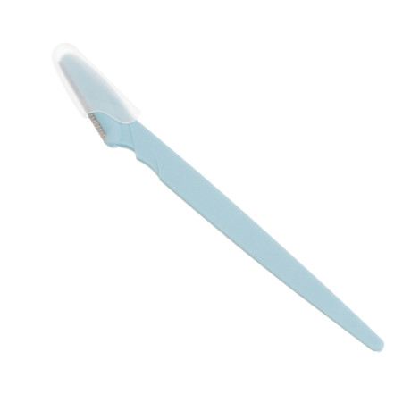 Бритва для бровей 3 шт тм ЮНИLOOK, пластик, металл, 14см, разноцветные