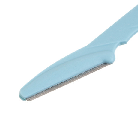 Бритва для бровей 3 шт тм ЮНИLOOK, пластик, металл, 14см, разноцветные