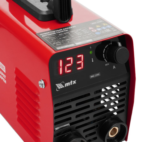 Инверторный аппарат дуговой сварки MMA-220BS, 220 А, ПВ 60% MTX
