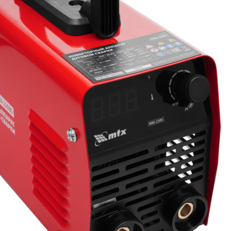 Инверторный аппарат дуговой сварки MMA-220BS, 220 А, ПВ 60% MTX