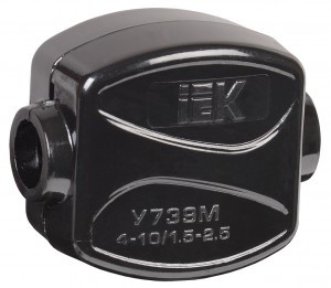 IEK сжим ответвительный У-739М (4-10/1,5-2,5 мм2) IP20 UKZ-ZO-739M