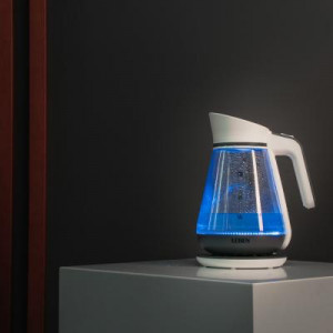 LEBEN Чайник электрический 1,5л, 1850Вт, скрытый нагр.элемент, автооткл.,стекло-кувшин,LED подсветка