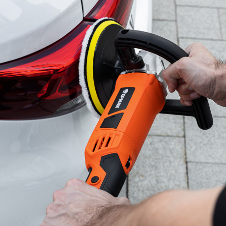 ЕРМАК Углошлифовальная полировочная машина, УПМ-180/1400 вт