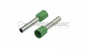 REXANT наконечник штыревой втулочный изолир. НШВИ  6,0-18, зеленый (уп.100шт, цена за шт) 08-0824