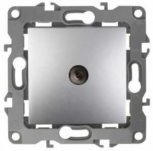 ЭРА 12 мех. роз. TV, СУ 1 мест. проходная, алюминий, автоклеммы 12-3102-03 2836