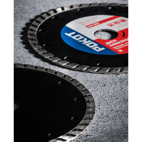 РОКОТ Диск алмазный отрезной "ТУРБО" 150х22,2мм (для мокрой и сухой резки)