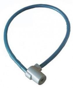 СТАНДАРТ ВС2-6-01С замок навесной с тросом (d=6мм) длина 60см (велосипедный)