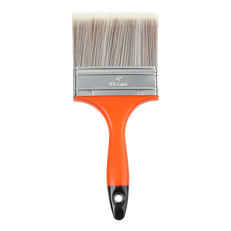 ЕРМАК/Headman Кисть малярная плоская "Kанекарон" иск. щетина 4" (100мм)