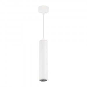 Feron св-к подвесной под лампу MR16 GU10 белый антибликовая сетка  54х54х160 ML1841 ECHO 48395