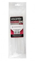 Volsten хомут 3,6х200мм нейлон, белый V02-1W-3,6х200-100 (уп. 100 шт., цена за уп.)