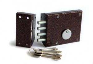 Д-град Зенит ЗН4-1 бронза Замок накладной  (20)