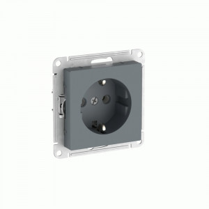 Systeme Electric ATLASDESIGN мех. роз. СУ 1 мест. (земля), 16А (автоклеммы) ГРИФЕЛЬ ATN000743S (10!)