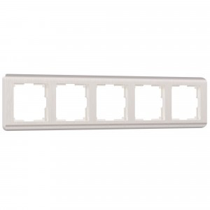 Werkel рамка СУ 5 мест. Stream (перламутровый)  (WL12-Frame-05 a040879)  W0052113 a051280