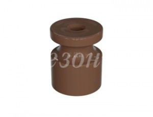 МЕЗОНИНЪ РЕТРО Изолятор пластик (уп.10шт, цена за шт) какао, УСАДЬБА GE30025-70-R1