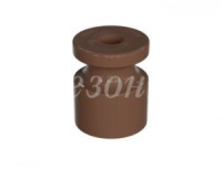 МЕЗОНИНЪ РЕТРО Изолятор пластик (уп.10шт, цена за шт) какао, УСАДЬБА GE30025-70-R1