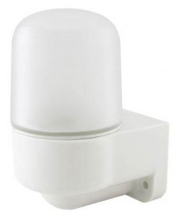 GENERAL св-к баня/сауна Е27 60W IP65 угловой керамика осн/жаропр.стекло белый ЖКХ НПБ400 437769