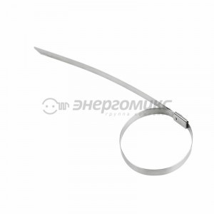 REXANT хомут метал. (нерж. сталь) 400x7.9 мм  50 шт, (10!) 07-0410