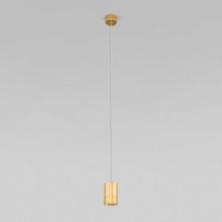 Eurosvet св-к подвесной  LED 290lm 60х40х1150 металл золото Piccolo 50248/1 LED a061426