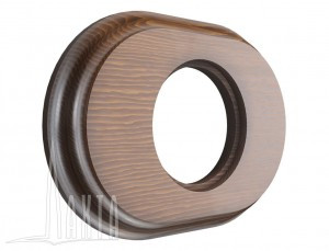 МЕЗОНИНЪ РЕТРО рамка СУ 1 мест. овал, дерево, темный дуб, Лахта СенатЪ GE70841-26