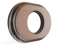 МЕЗОНИНЪ РЕТРО рамка СУ 1 мест. овал, дерево, темный дуб, Лахта СенатЪ GE70841-26