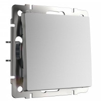 Werkel мех. выкл. СУ 1 кл. 10А, проходной (серебро матовый) W1112065 a063608