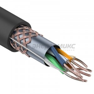 Кабель SFTP 4PR  24AWG  CAT5e  305м  OUTDOOR  REXANT, 01-0344