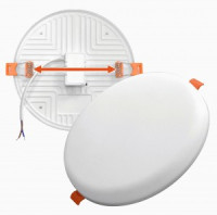 IONICH св-к встр. св/д даунлайт без рамки любое отверст d50-175 36W(2800lm) 4000K 4K круг220x35 1594